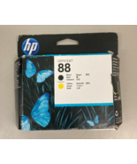 Genuine OEM HP 88  Black/Yellow C9381A Printhead Ink Cartridge / Exp 09/20 - $29.95
