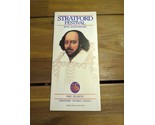 Vintage 1982 Season Stratford Festival 30th Anniversary Brochure - £49.52 GBP