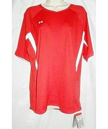 Under Armour T-Shirt HeatGear Athletic Sport Top Red Short Sleeve size L... - $319.31 MXN