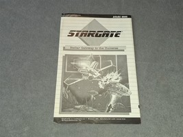 Stargate Atari 2600 [Instruction Book Manual ONLY] - $19.00