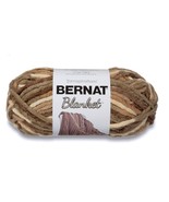 Yarnspirations Bernat Blanket Yarn, SONOMA Shades of TAN/CREAM, 5.3 Oz. - £7.94 GBP