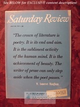 Saturday Review July 20 1957 John Ciardi Poetry Louis Fischer - £6.74 GBP