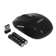 Raygo® Wireless Optical Mouse - 2.4GHz, 6 Buttons, Black - R12-43091 - £7.97 GBP