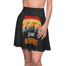 Women&#39;s Retro-Inspired Skater Skirt: Perfect for Outdoor Lovers - £30.14 GBP+