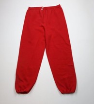 Vintage 90s Streetwear Mens 3XL Distressed Blank Cuffed Sweatpants Jogge... - $59.35