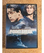 POINT BREAK - Patrick Swayze - Keanu Reeves - Surfing - DVD - $5.39