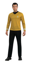 Rubie&#39;s Star Trek Gold Star Fleet Uniform Shirt, Gold, Small Costume - £85.11 GBP