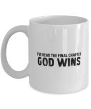 Religious Mugs I&#39;ve Read The Ending God Wins White-Mug  - £13.29 GBP
