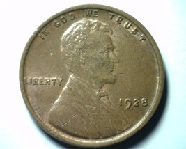 1928 LINCOLN CENT PENNY UNCIRCULATED BROWN UNC. BR NICE ORIGINAL COIN BO... - $13.00