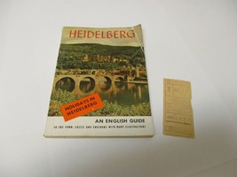 HEIDELBERG AN ENGLISH GUIDE COLLECTIBLE - $6.30