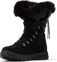 Columbia Women&#39;s Slopeside Village Omni-Heat Hi Snow Boot Black  Size 9.5M - £72.57 GBP