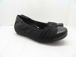 Baretraps Women&#39;s Marcie Ballet Flat Casual Dress Shoe Black Size 6W - £28.61 GBP