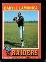 1971 Topps #70 Daryle Lamonica Vgex Raiders *XR29756 - £1.73 GBP