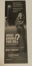 What Should You Do Tv Guide Print Ad Leeza Gibbons TPA11 - £4.63 GBP