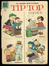 Tip Top Comics #211 1958-PEANUTS-KATZENJAMMER KID-NANCY Fr - £58.15 GBP
