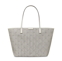 Tory Burch Ever Ready Basketweave Print Zip Tote Bag w/ Pouch ~NWT~ New ... - £214.96 GBP
