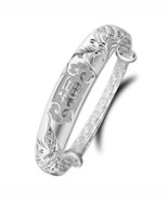 Women's 999 Solid Sterling Silver Chinese Dragon - $64.12