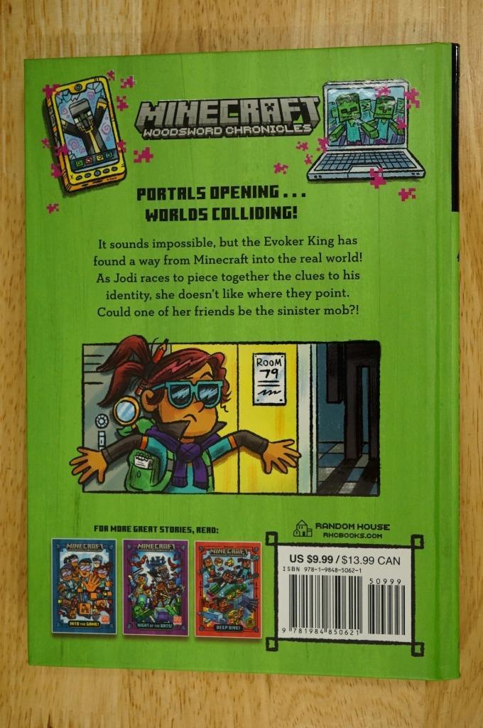 2PC Lot Minecraft Lab For Kids Books Woodsword Chronicles Ghast In The Machine Item image 7