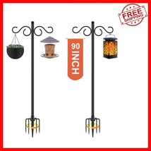 Sturdy Double Shepherd Hooks - 90 Inch Height, Perfect for Your Outdoor ... - $668.91 MXN
