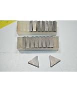 New Lot Of 17 Carboloy Carbide Index Slots # TPG-433 883/TPG-433B 370/G-... - $75.62