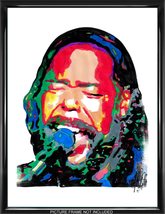 Barry White Singer Soul Music Poster Print Wall Art 18x24 - £21.41 GBP