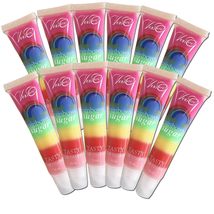 VeniCare Shiny Clear tasty Lip Gloss Vitamin E,Rose Hip OilRainbows Sugar Crysta - £10.14 GBP