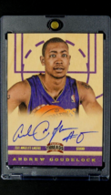 2012 2012-13 Threads Wood Auto #189 Andrew Goudelock RC Rookie Autograph Lakers - £13.36 GBP