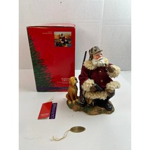 Vintage 2003 Possible Dreams Clothtique Winter Watch Santa Figurine with... - $931.81 MXN
