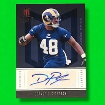 D EAN Gelo Peterson Autographed Certified St. Louis Rams Lsu University /799 - £2.83 GBP