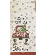Christmas Table Runner Red Truck Buffalo Plaid Red Black Farmhouse Chris... - $228.43 MXN