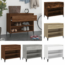 Modern Wooden Hallway Shoe Storage Cabinet Rack Unit Organiser With Draw... - $71.94+