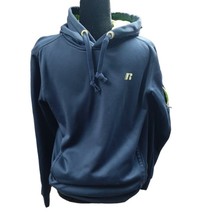 Vintage Russell Athletic Hoodie Men’s Medium Blue Pullover Y2K Style Swe... - $24.74