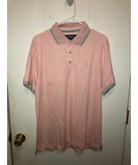 NEW Chubbies Mens SZ Large Super Soft Pink Polo Shirt Short Sleeves - $24.74