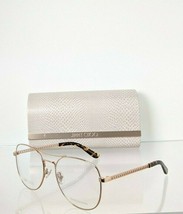 Brand New Authentic Jimmy Choo Eyeglasses JC200 J5G Gold Frame 54mm - £117.00 GBP