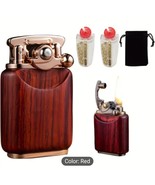 Rosewood Vintage Trench Lighter, Windproof Kerosene Lighter Ships from t... - $24.00