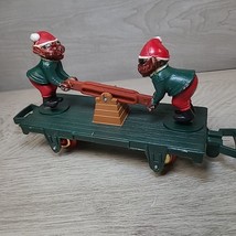 Toy State Christmas Magic Express Elf Handcar Train Car 1993 Used - £13.76 GBP