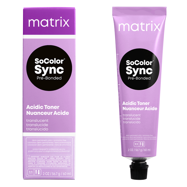 Primary image for Matrix SoColor Sync Pre-Bonded Acidic Toner Hair Color 2oz Choose you Color