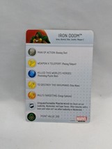 *CARD ONLY* Marvel Heroclix Iron Doom #042 Card - £25.57 GBP