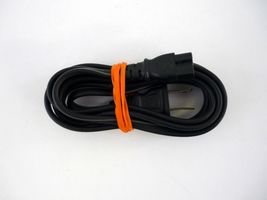 6ft AC Power Cord Black Cable Wire - $18.75 MXN