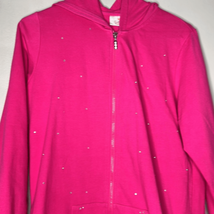 Quacker factory full zip hoodie jacket with sequin detail, size small - £14.08 GBP