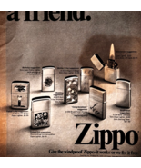 1970 Zippo Windproof Lighters Advertisement Vintage Gift Holiday Themes ... - $24.99