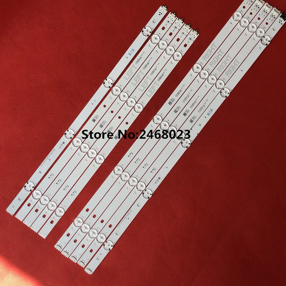 8PCS LED backlight strip for LG 49UH610A 49UH6100 49LF5100 49UH6030 49UF640V 49U - £130.92 GBP