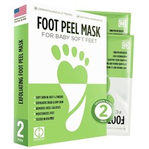 Hicream Foot Peel Mask- 2 Pairs of Regular Skin Exfoliating Foot mask For Cracke - £4.75 GBP