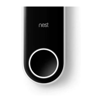 Google Nest Hello Smart Wi-Fi Video Doorbell - White/Black (Open Box) - $58.58