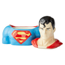 Superman Cookie Jar 10.5" High DC Comics Stoneware Collectible Children Gift image 2