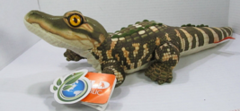 Wild Republic Living Stream Baby Alligator Plush Toy 20" Long Realistic W/Tag - $16.83