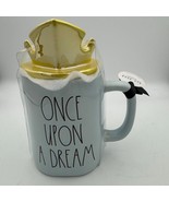 Rae Dunn Disney Princess Aurora Mug Once Upon A Dream Crown Lid HTF NWT - $39.95