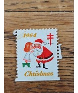 US Stamp 1964 Christmas Seal Santa Claus - $1.35 CAD