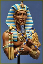 1/10 BUST Resin Model Kit Egyptian Pharaoh Historical Figures Unpainted - £20.13 GBP