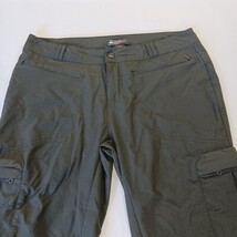 REI Co-op RN37249 Women’s Green Nylon Spandex Blend Cargo Shorts Size 10 (34×16) image 13